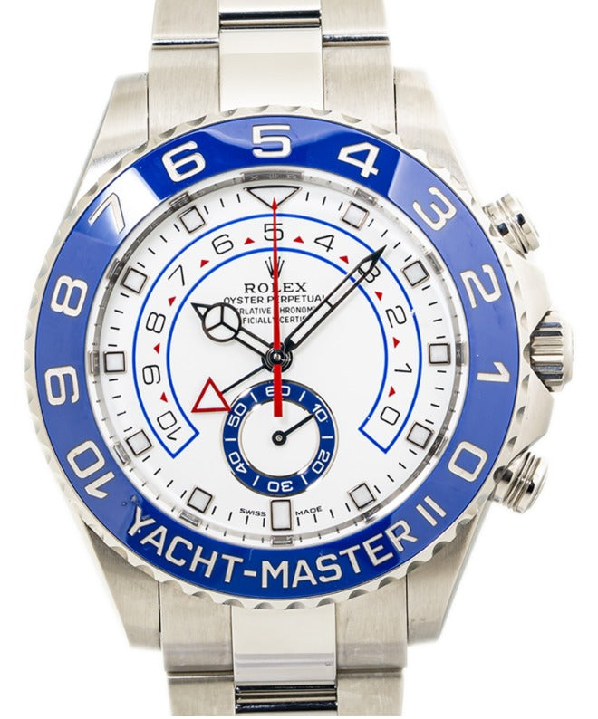 Rolex Yacht-Master II 116680 2018 Paper Steel Mercedes Hand Men's Watch 44mm