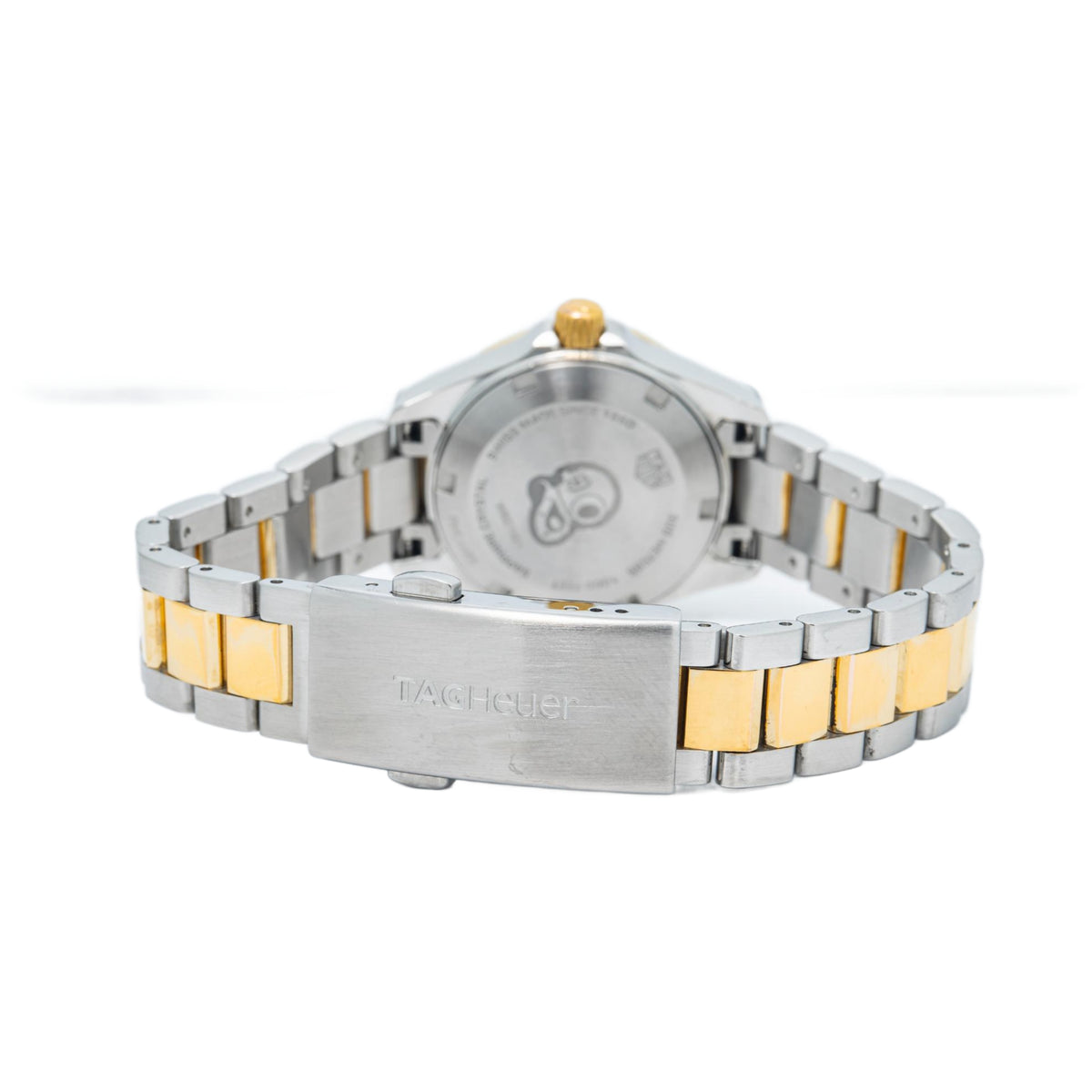 TAG Heuer Aquaracer WBD1421.BB0320 Two Tone  MOP Dial Quartz Ladies Watch 27mm