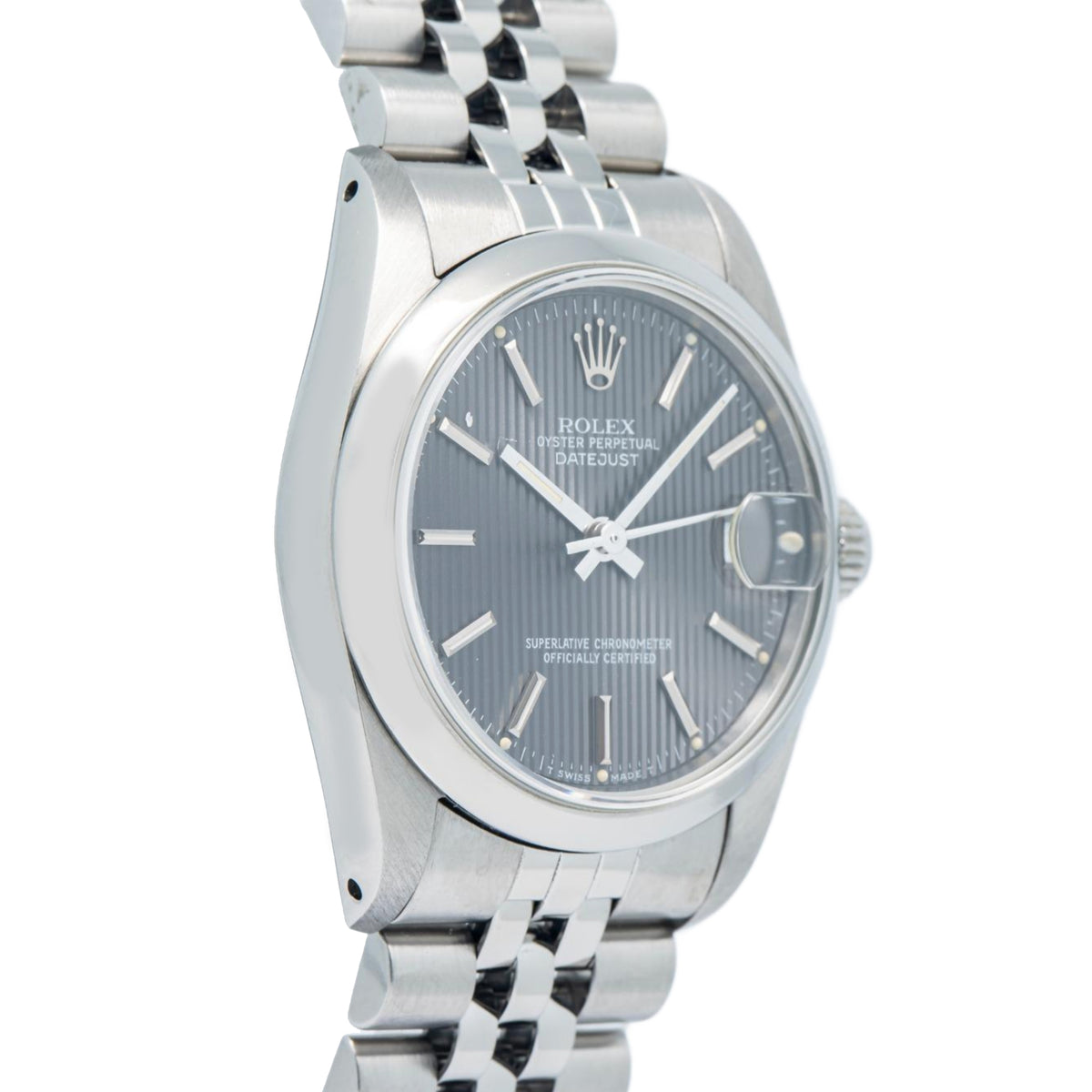 Rolex Datejust 68240 Stainless Jubilee Rhodium Dial Auto Ladies Watch 31mm