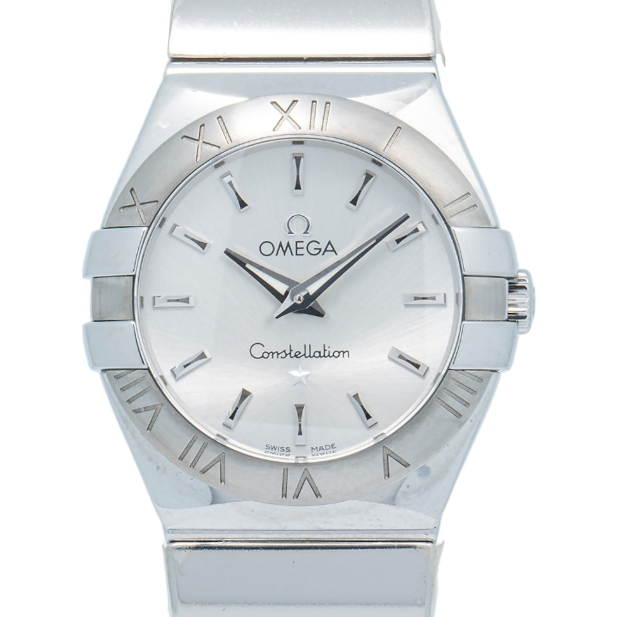 Omega Constellation 123.10.24.60.02.001 Stainless Silver Dial Quartz Ladies 27mm