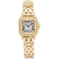 Cartier Panthere Deco 1070 W25022N3 18K YG Factory Diamond Quartz Ladies 22mm