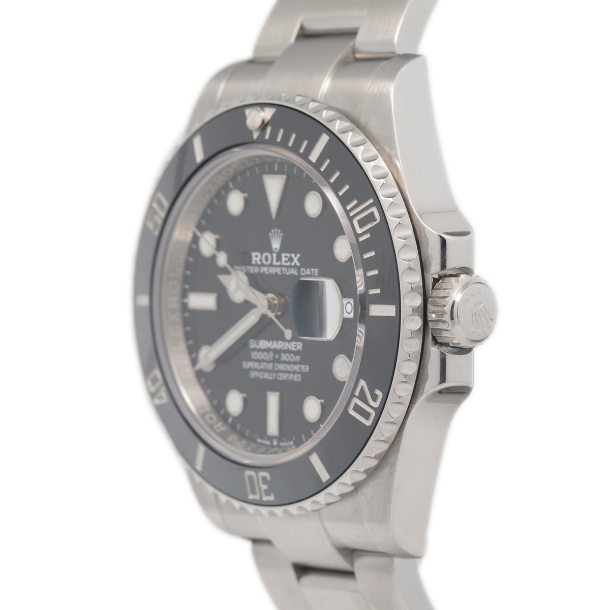 Rolex Submariner 126610LN NEW 2023 Complete StainlessSteel Black Dial Watch 41mm