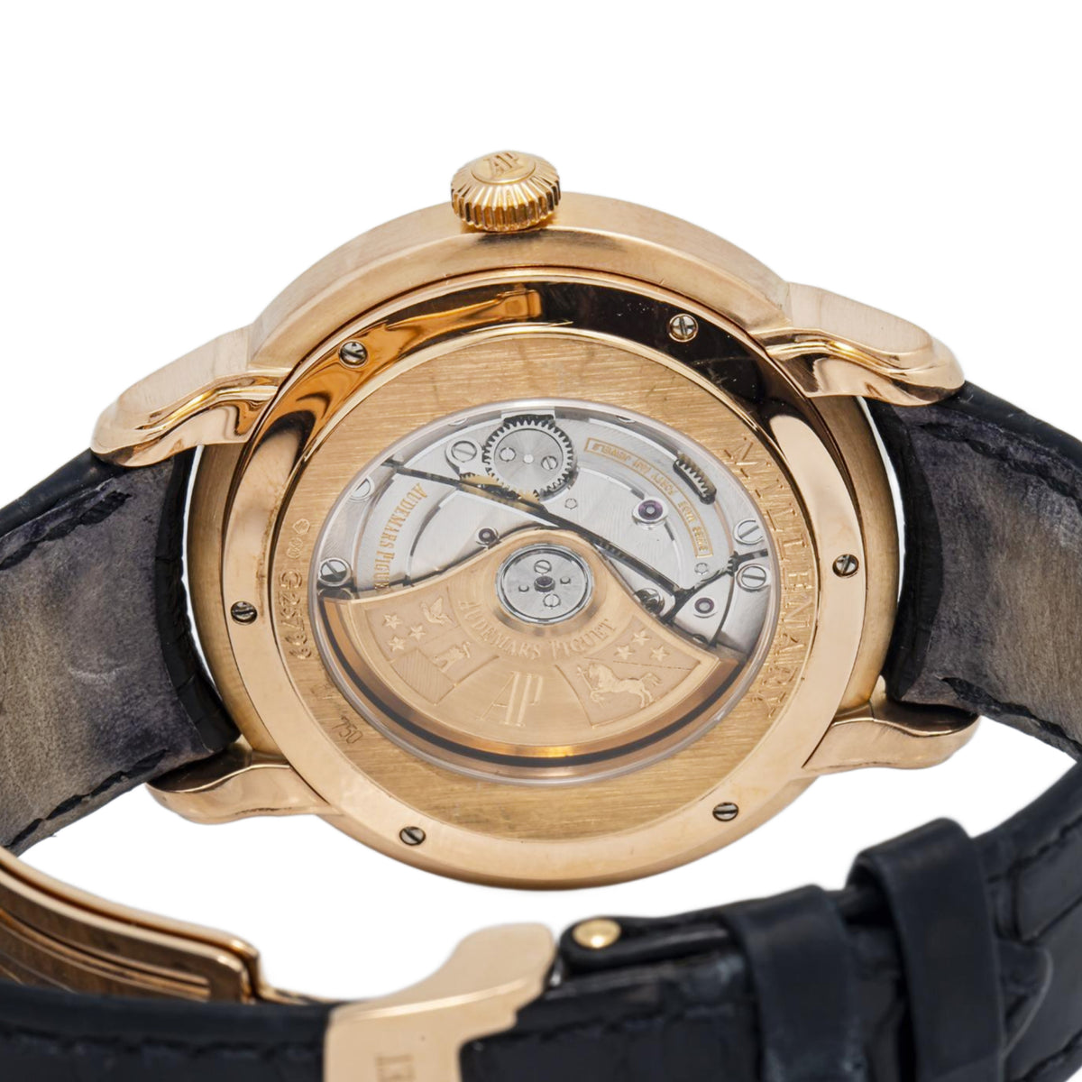 Audemars Piguet Millenary 15320OR 2010 B/P 18K Rose Gold Auto Men's Watch 45mm