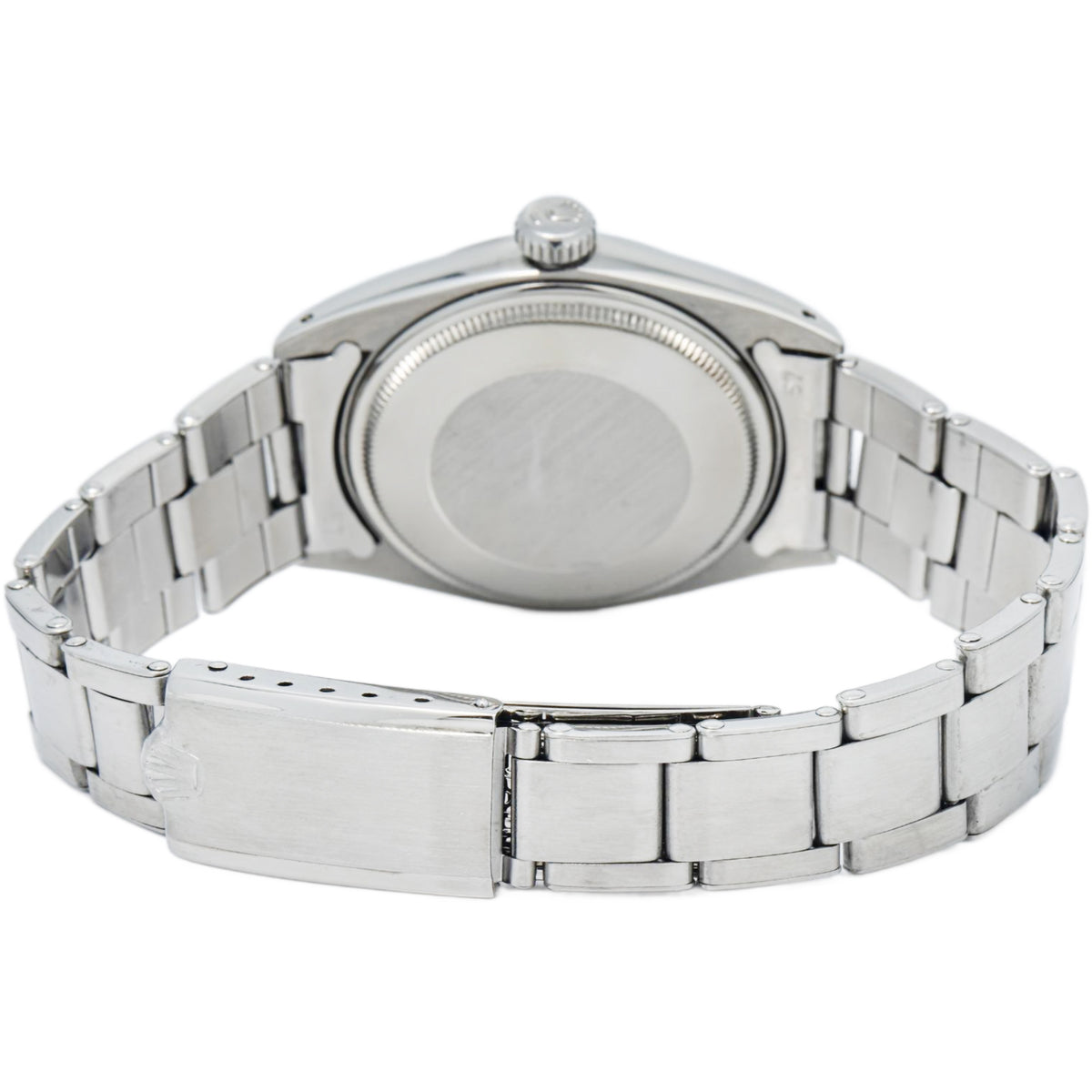 Rolex Oyster Perpetual Date 1500 Alpha Hands Stainless Champagne Dial Auto 34mm