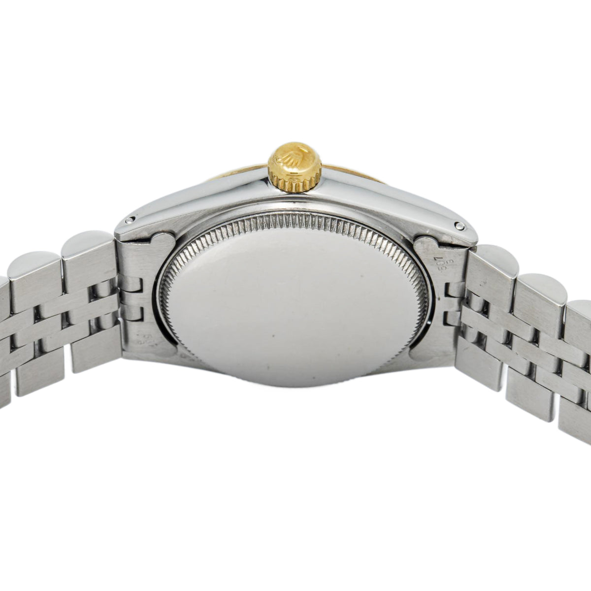 Rolex Oyster Perpetual 6548 Two Tone Jubilee White Dial Auto Midsize Watch 31mm