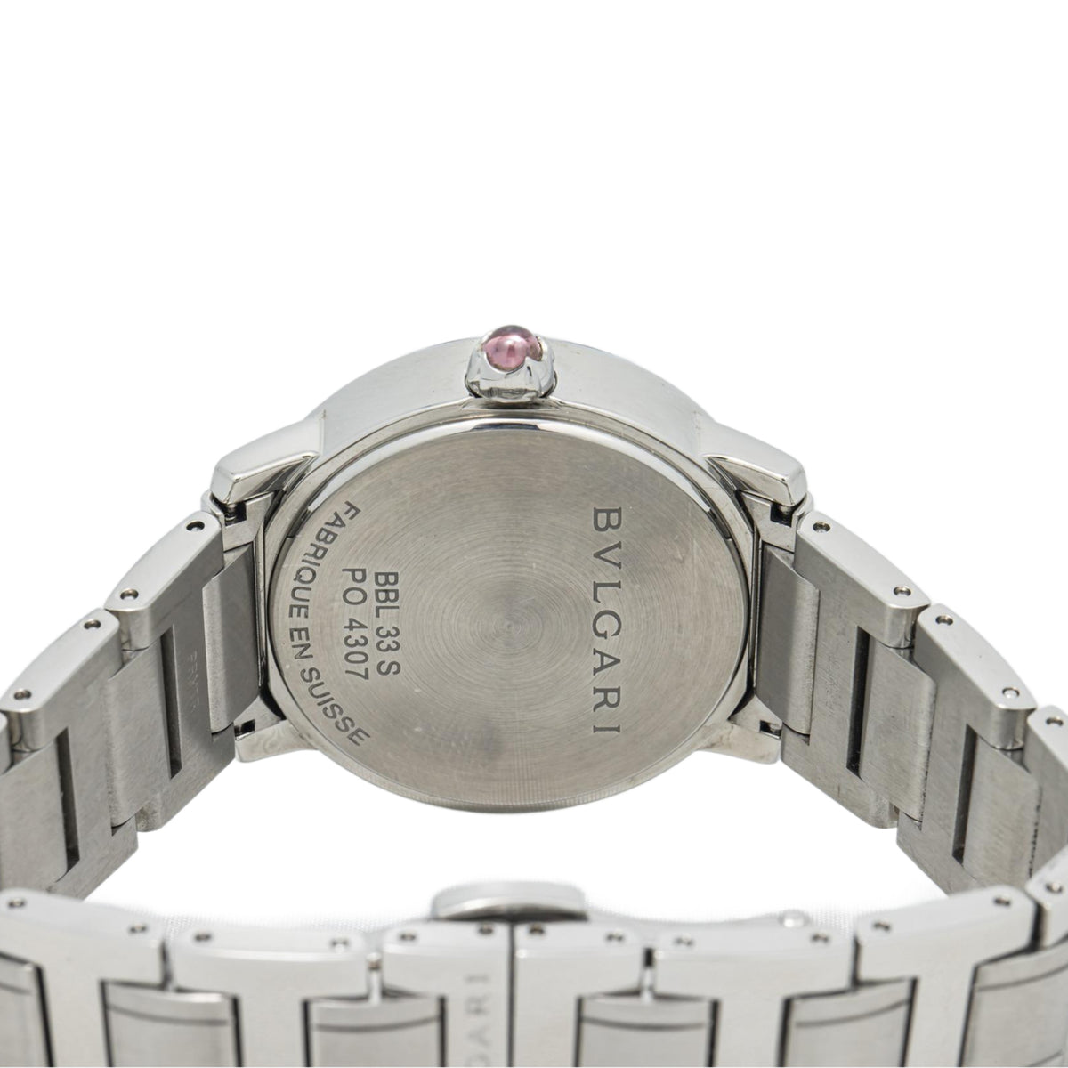 BVLGARI Bvlgari BBL 33 S Stainless Steel MOP Dial Quartz Ladies Watch 33mm