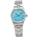 Rolex Air King 14000 Stella Turquoise Dial Stainless Oyster Auto Unisex 34mm