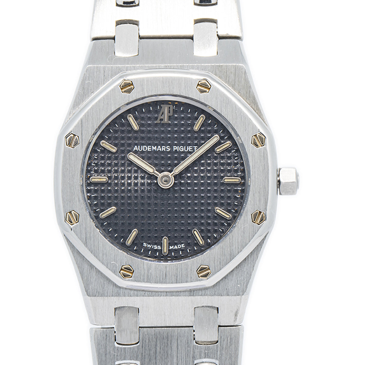 Audemars Piguet Royal Oak 66339ST Steel Quartz Grey Dial Ladies Watch 25mm