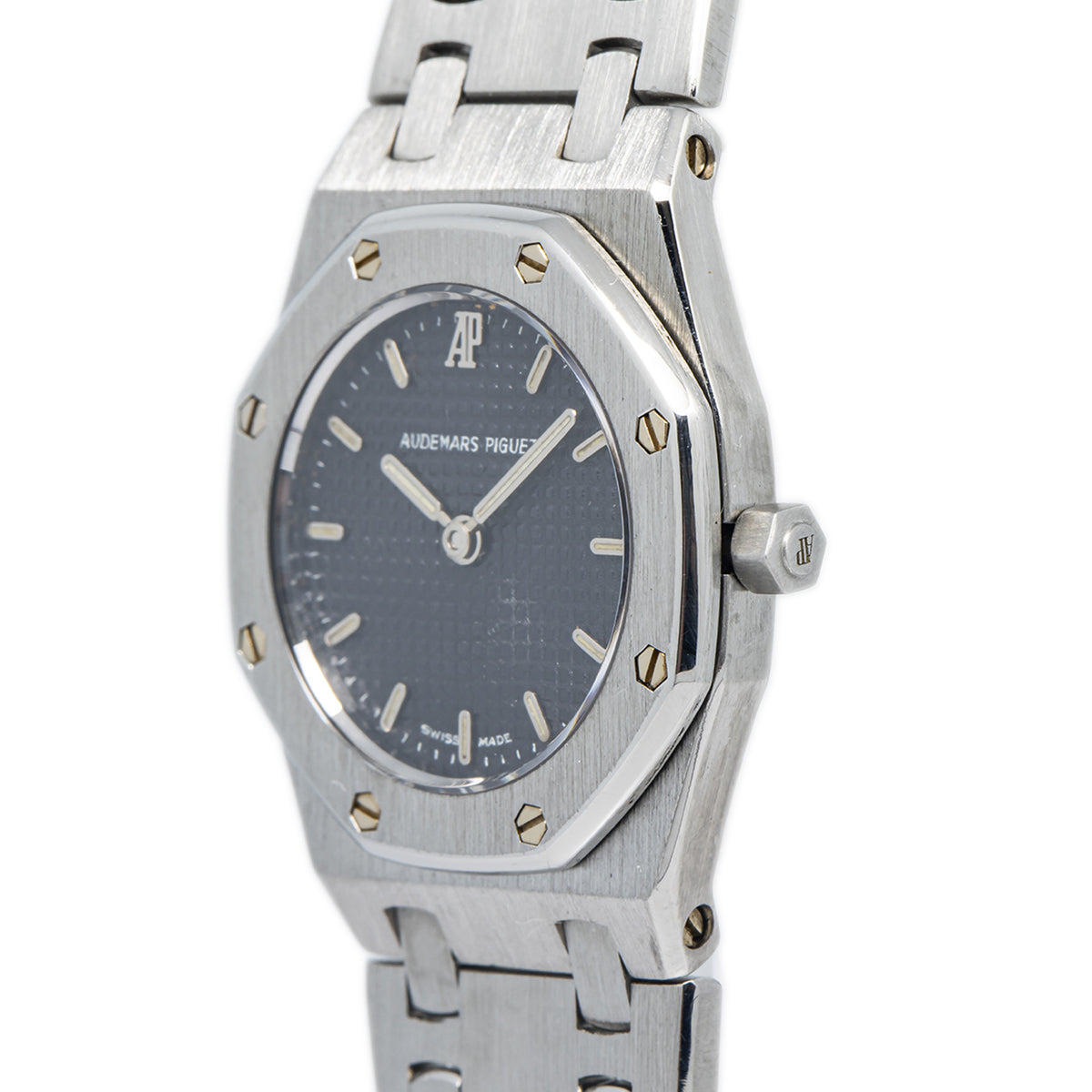 Audemars Piguet Royal Oak 66339ST Steel Quartz Grey Dial Ladies Watch 25mm