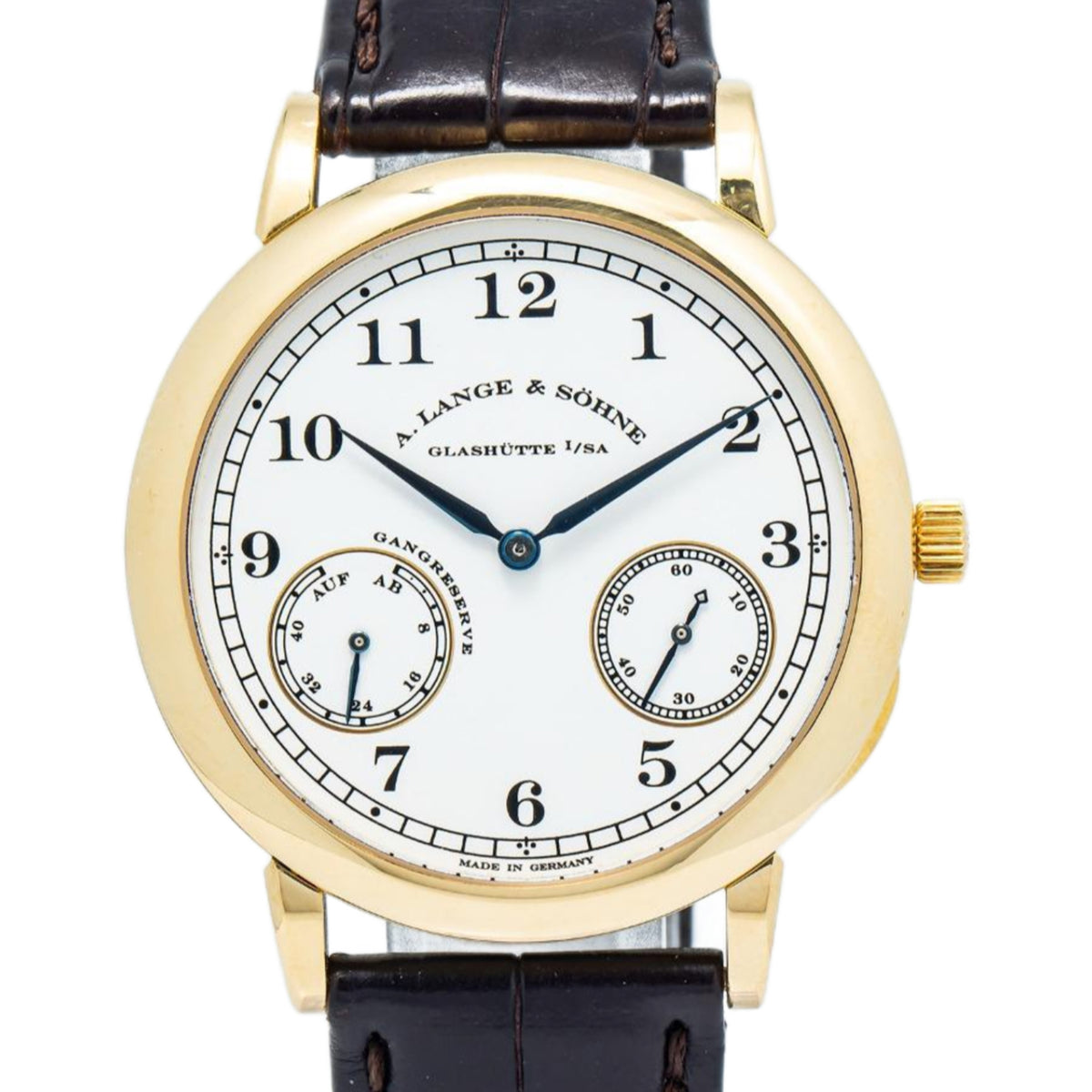 A.Lange & Sohne 223.021 1815 Up Down With Archives LIMITED 18k Yellow Watch 38mm