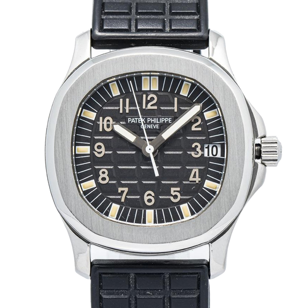 Patek Philippe Aquanaut 5066A Stainless Steel Patina Black Dial Auto Unisex 36mm