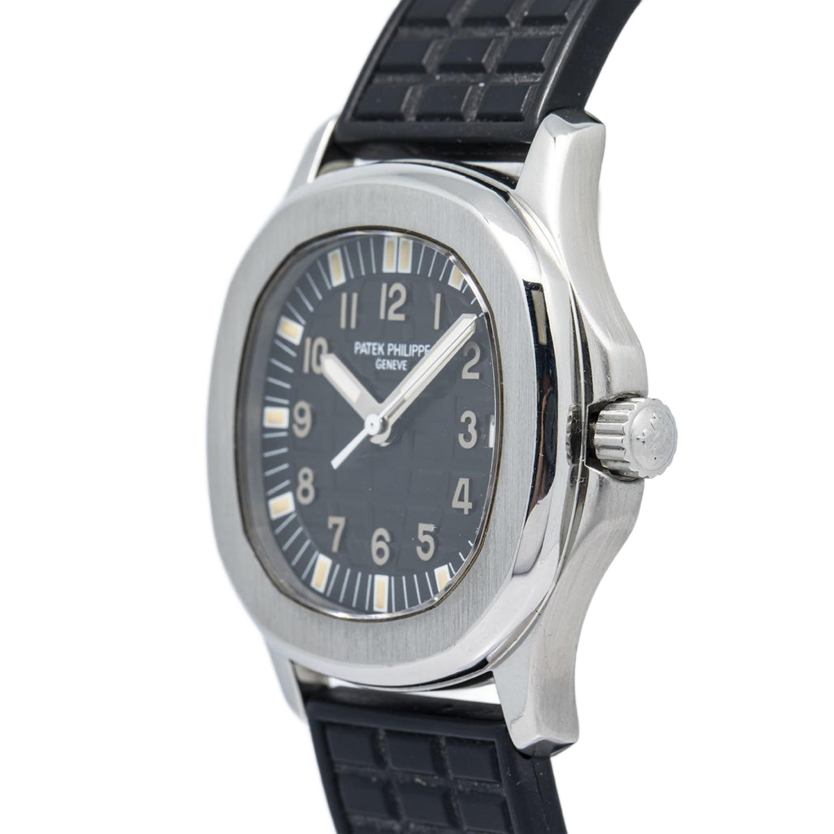 Patek Philippe Aquanaut 5066A Stainless Steel Patina Black Dial Auto Unisex 36mm