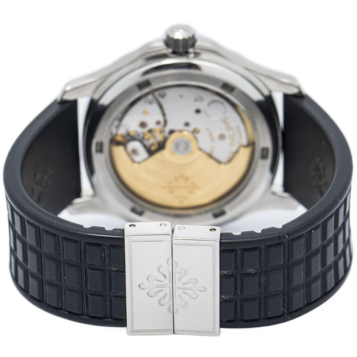 Patek Philippe Aquanaut 5066A Stainless Steel Patina Black Dial Auto Unisex 36mm