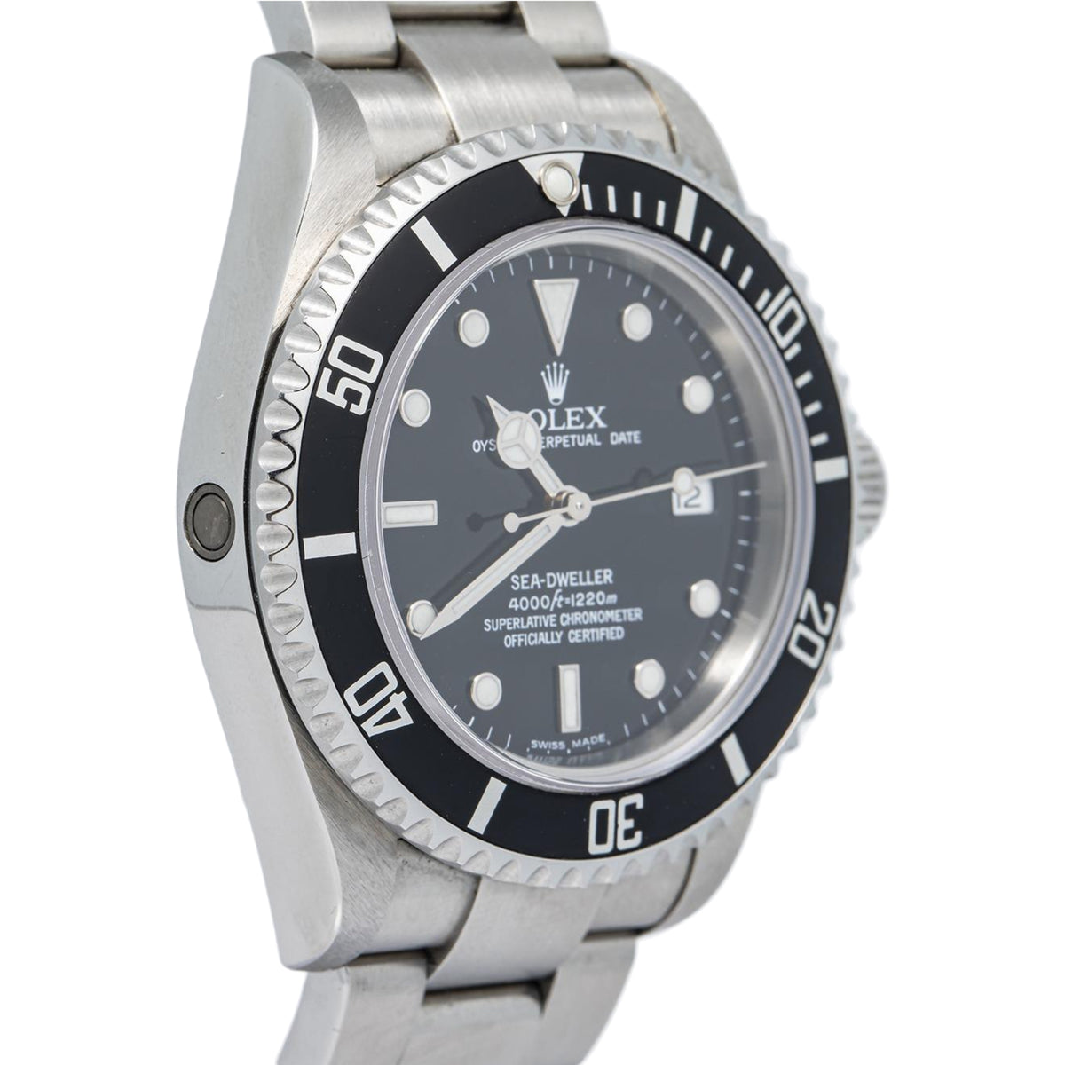 Rolex Sea-Dweller 16600T NEW Condition W/Box SS Black Dial Auto Men's Watch 40mm