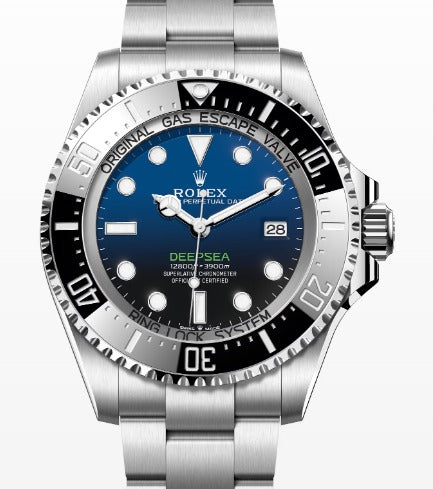 Rolex Sea-Dweller 136660 NEW 2023 B/P Oyster SS Auto Blue Dial Men's Watch 44mm