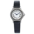 Cartier Santos Octagon 0906 Stainless White Dial Automatic Ladies watch 25mm