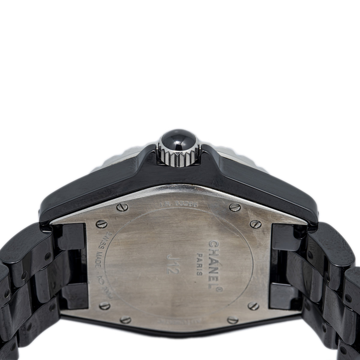 Chanel J12 H0685 Ceramic Black Dial Automatic Unisex Watch 38mm