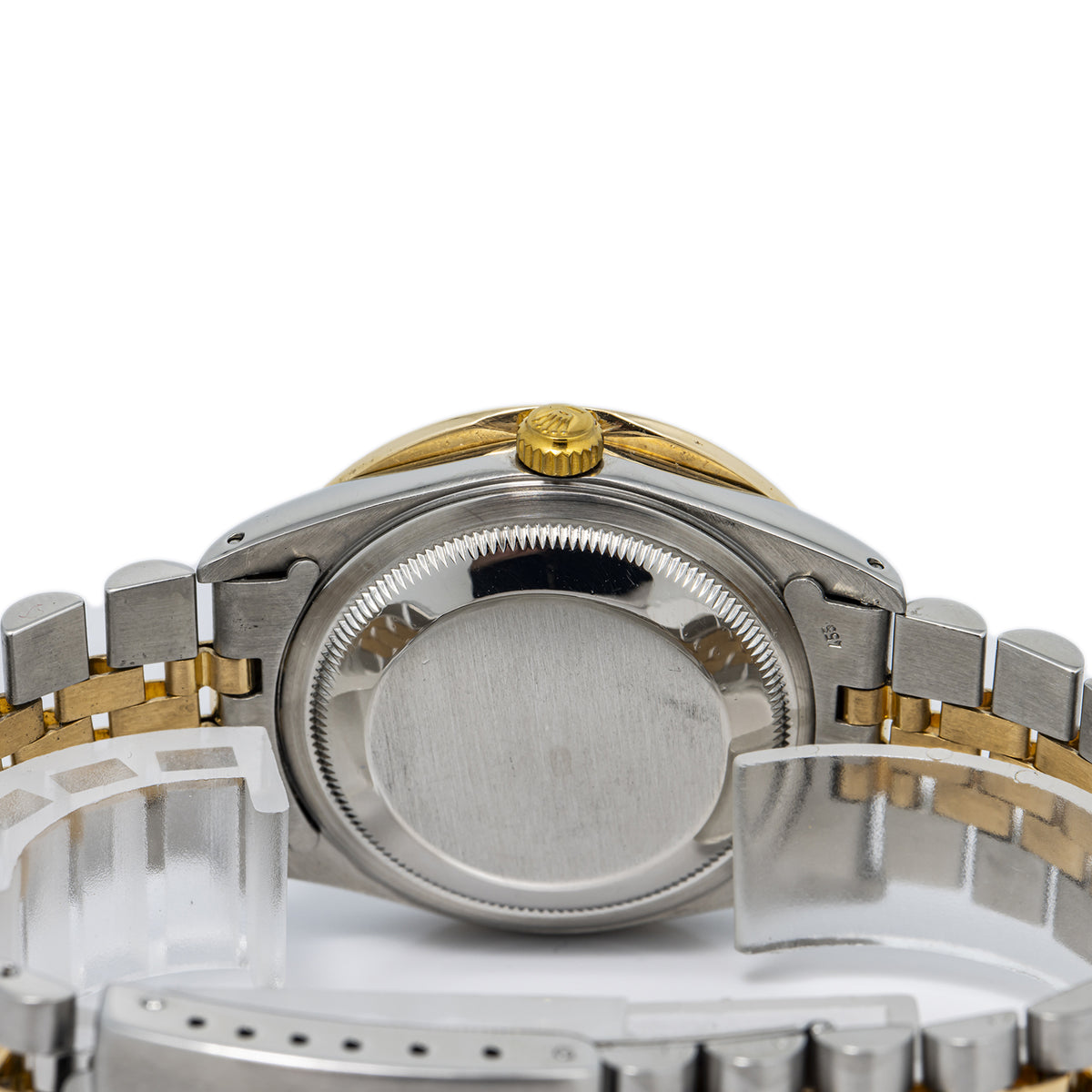 Rolex Datejust 16263 16233 Two Tone Jubilee Diamond Bezel Champagne Dial 36mm
