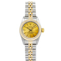 Rolex Oyster Perpetual 67183 Jubilee 18K TwoTone Champagne Dial Auto Ladies 24mm