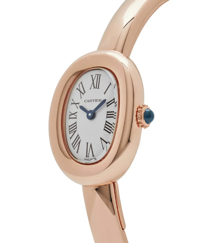 Cartier Baignoire WGBA0020 NEW 2024 B/P 18K Rose Gold Size 16 Quartz Ladies 19mm