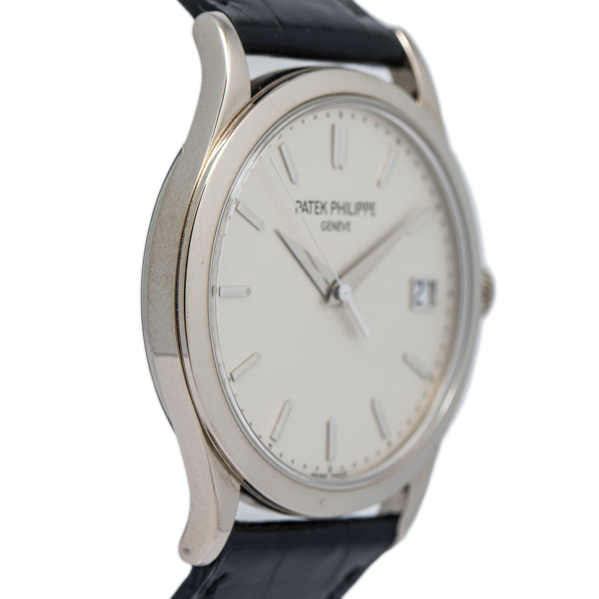 Patek Philippe Calatrava 5296G-010 W/Archive 18k White Gold Auto Unisex 38mm