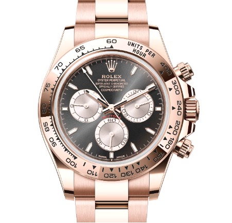 Rolex Daytona 126505 2023 NEW Complete 18K Everose Gold Black Dial Auto Men 40mm