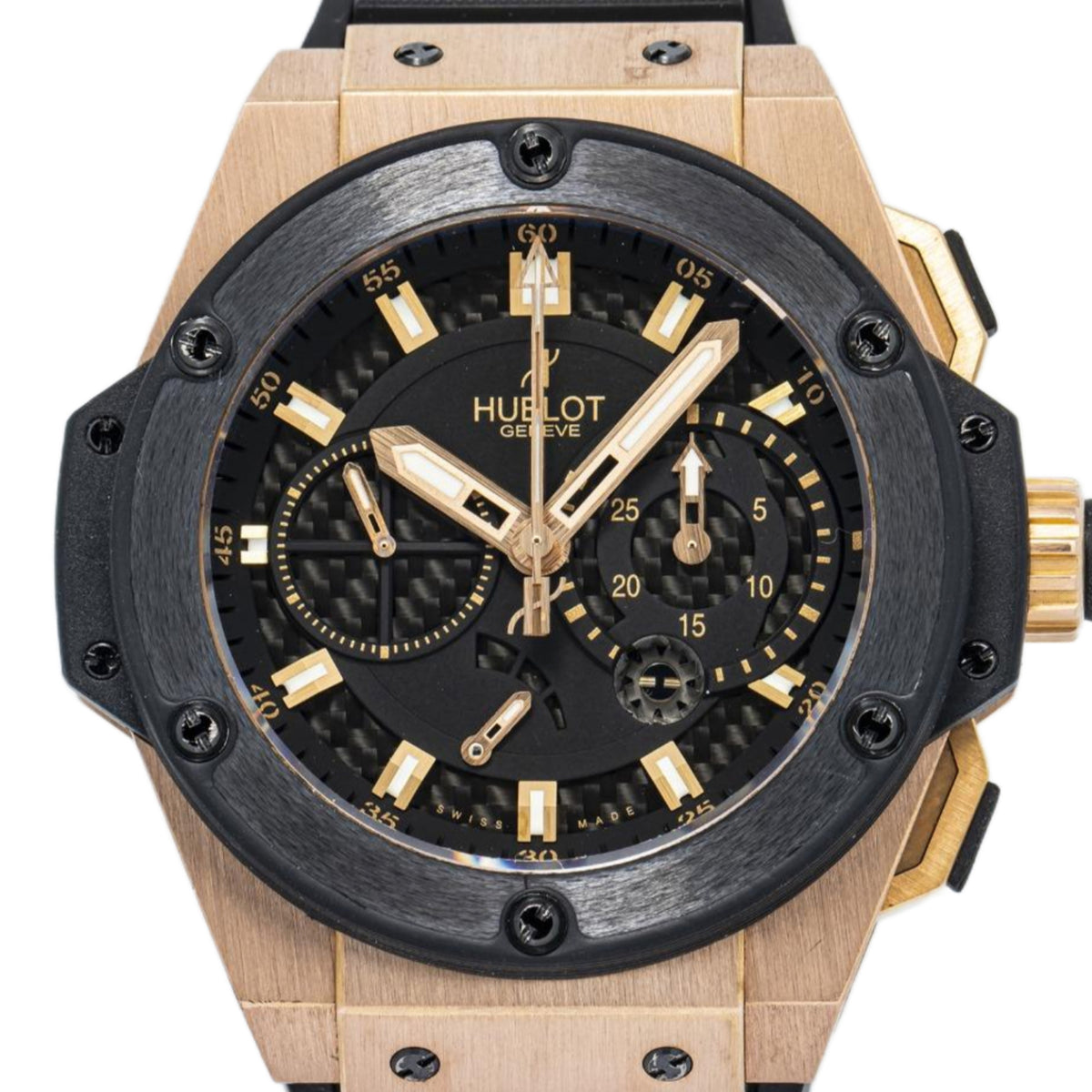 Hublot King Power 709.OM.1780.RX Limited Edition 18k Rose Gold Men's Watch 48mm