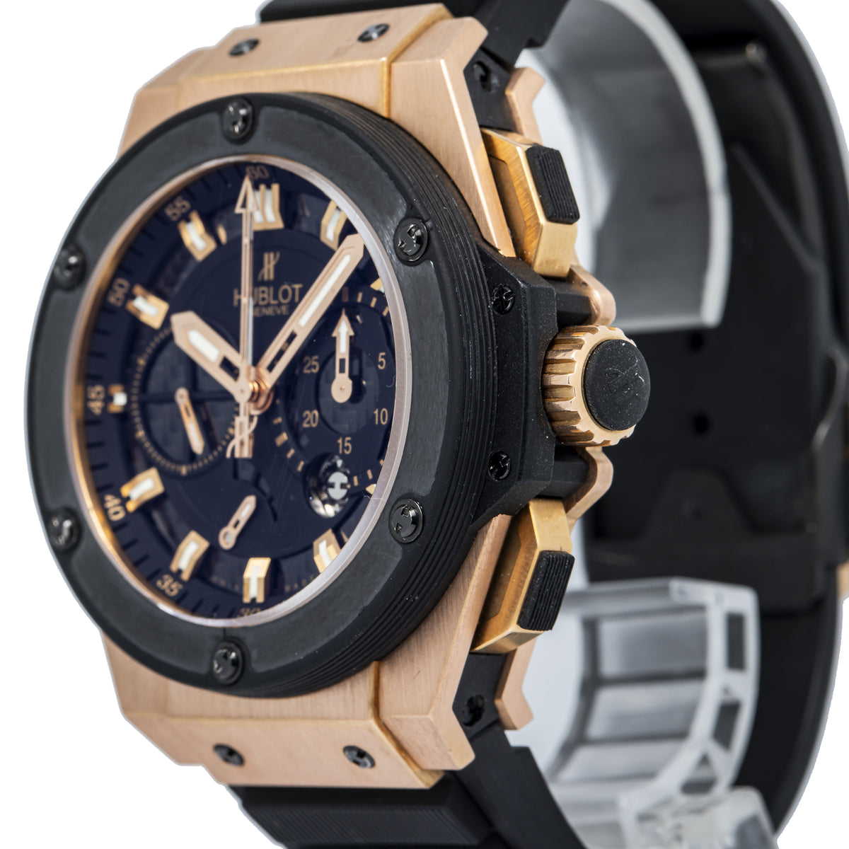 Hublot King Power 709.OM.1780.RX Limited Edition 18k Rose Gold Men's Watch 48mm