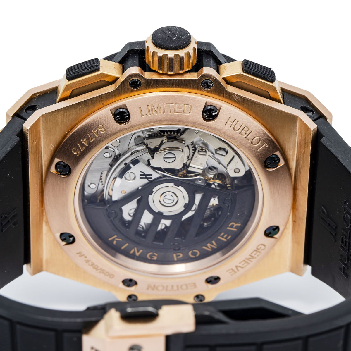 Hublot King Power 709.OM.1780.RX Limited Edition 18k Rose Gold Men's Watch 48mm