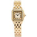 Cartier Panthere 8057917 W25022B9 18K Yellow Gold Creme Dial Quartz Ladies 22mm
