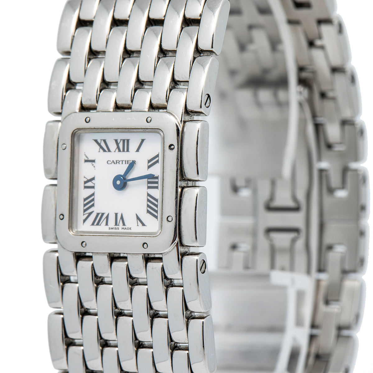 Cartier Panthere Ruban 2420 W61001T9 Mother of Pearl Dial Quartz Ladies 21mm