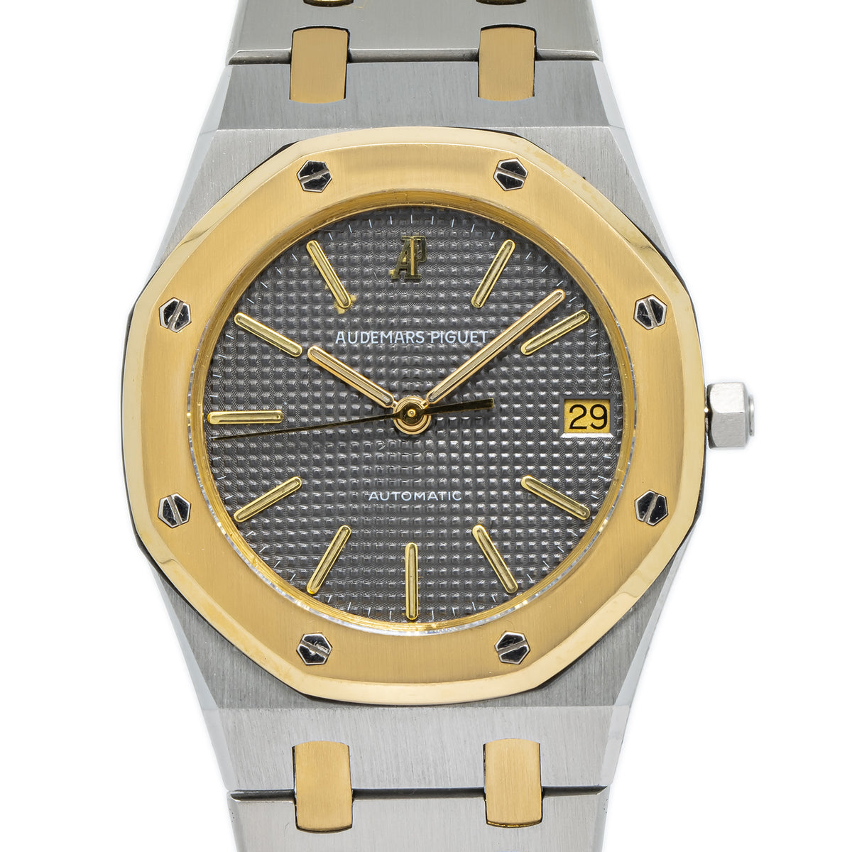 Audemars Piguet Royal Oak 4100SA 18k Yellow Gold Two Tone Auto Men's Watch 36mm