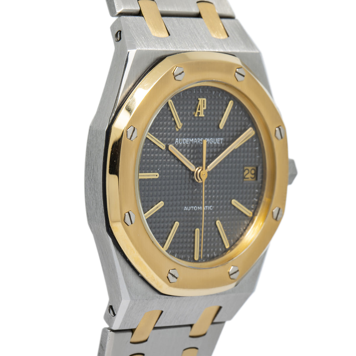 Audemars Piguet Royal Oak 4100SA 18k Yellow Gold Two Tone Auto Men's Watch 36mm