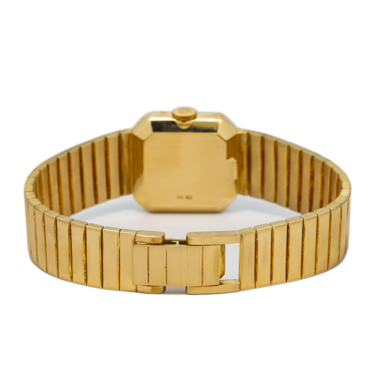 Rolex Orchid 385 Vintage 18K YG Diamond Bezel Gold Dial Quartz Lady Watch 20mm