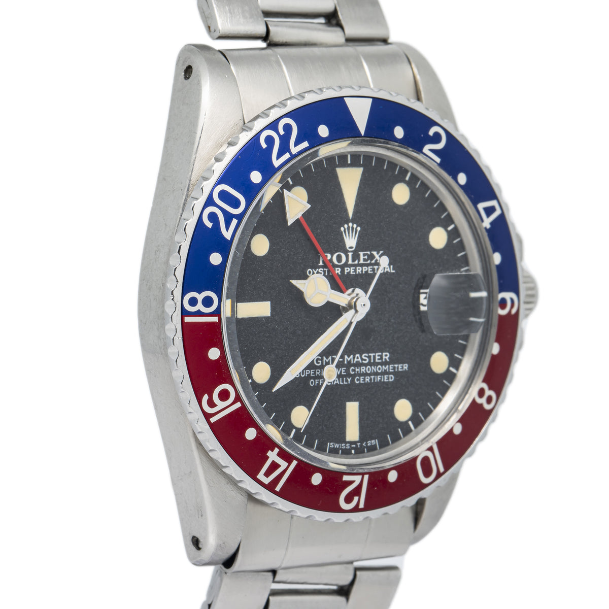 Rolex GMT Master Rare 1675 Pepsi 5.3 Million Papers Mark 4 Automatic Men's 40mm