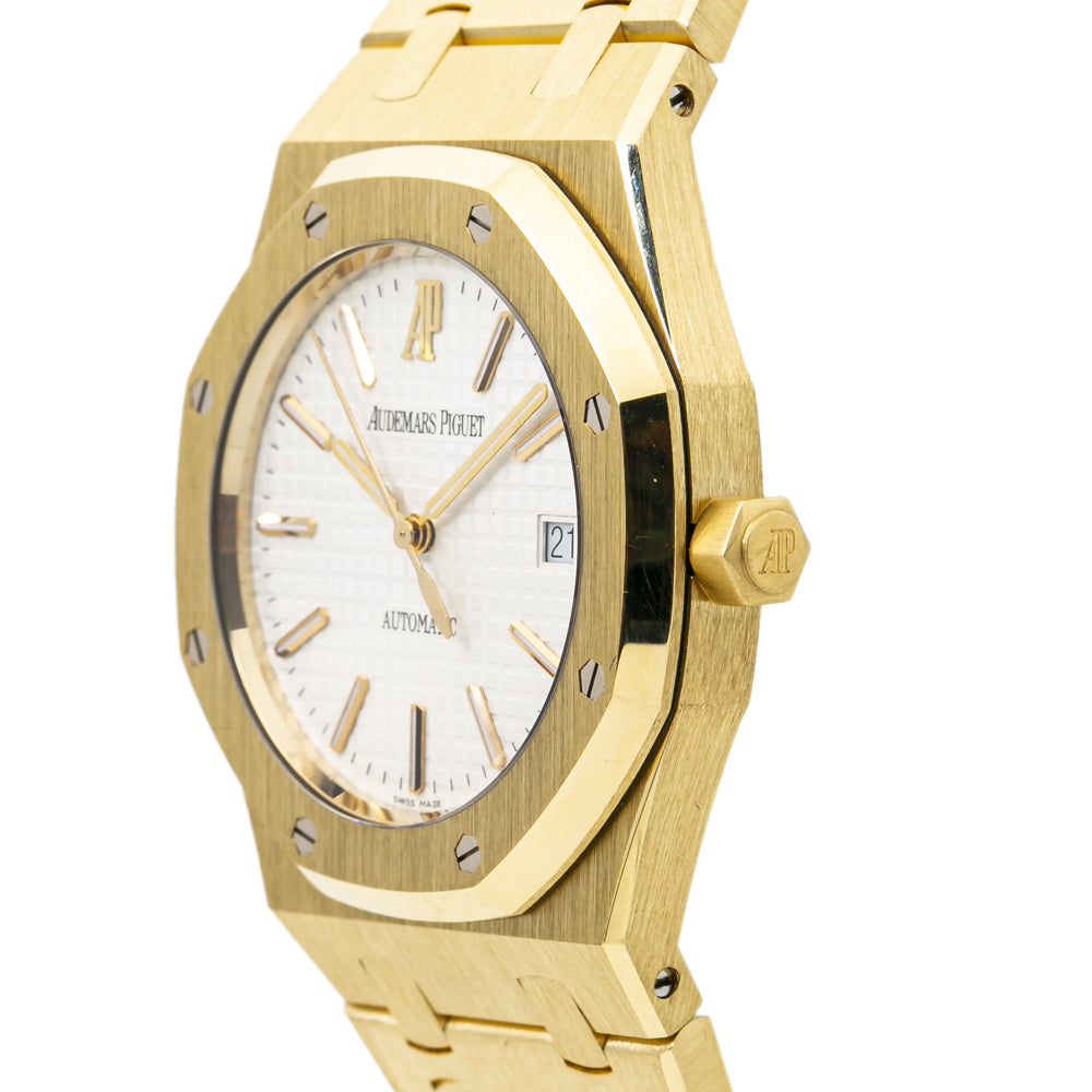 Audemars Piguet Royal Oak 15300BA 18K Yellow Gold Automatic Men's Watch 39mm