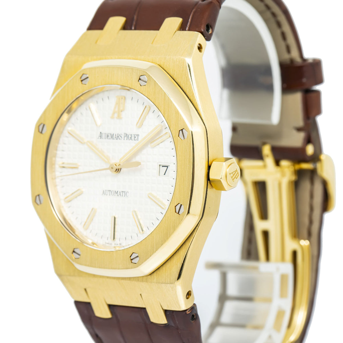 Audemars Piguet Royal Oak 15300BA 18K Yellow Gold Automatic Men's Watch 39mm