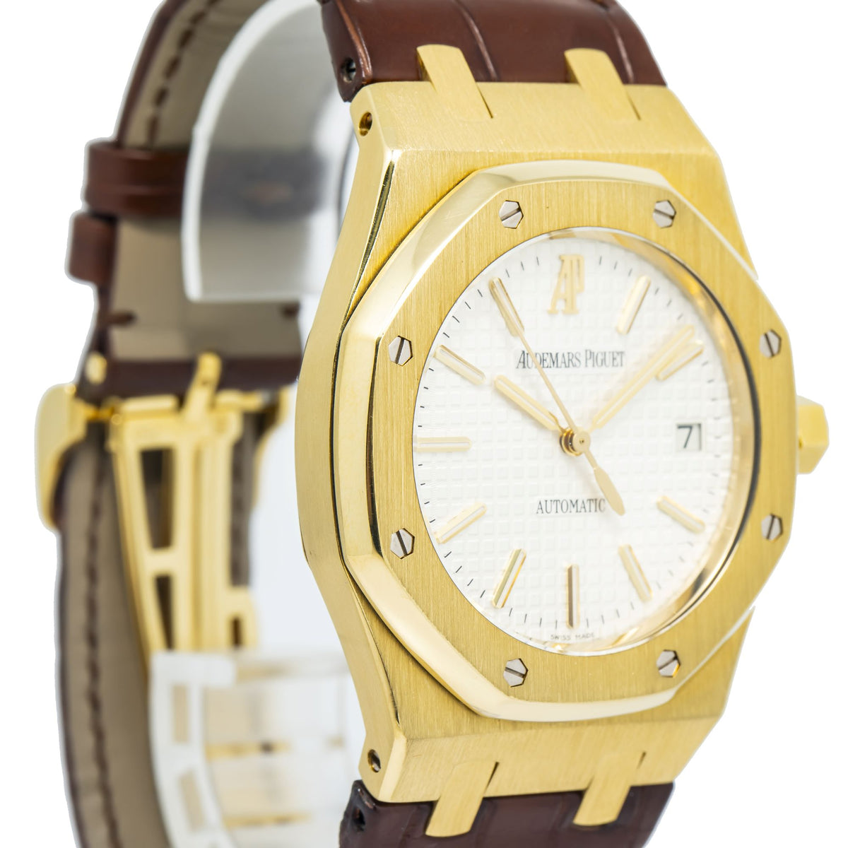 Audemars Piguet Royal Oak 15300BA 18K Yellow Gold Automatic Men's Watch 39mm