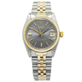 Rolex Datejust 6827 18K Yellow Gold Two Tone Rhodium Dial Auto Ladies 31mm
