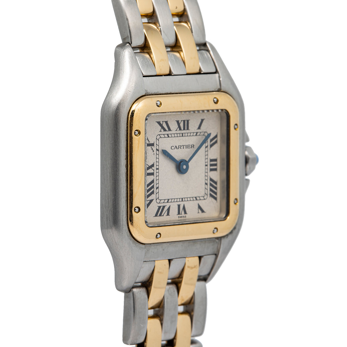 Cartier Panthere 1120 W25029B5 18K Two Tone YG Quartz Cream Dial Ladies 22mm