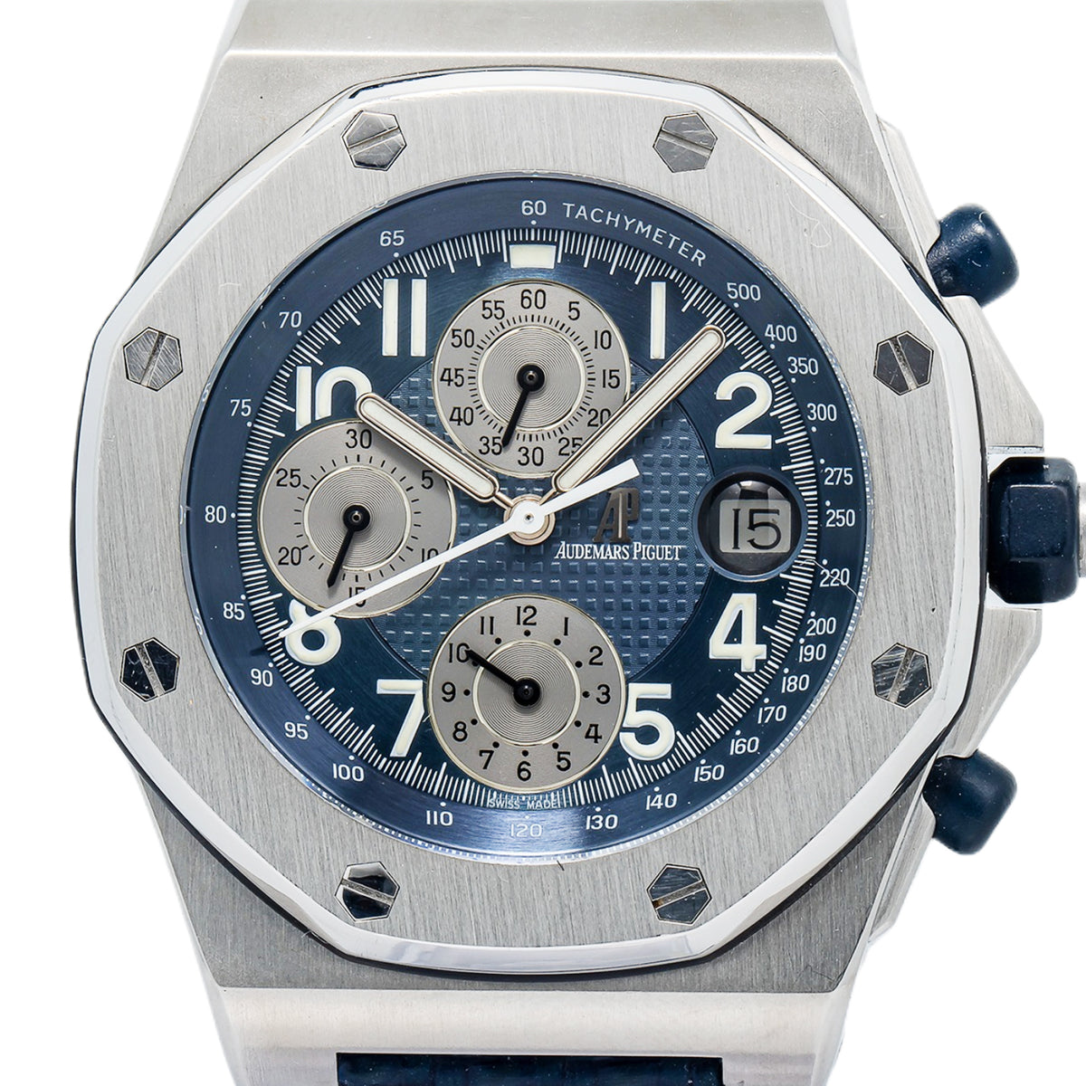 Audemars Piguet Royal Oak Offshore Chronograph 25770ST Blue Dial Auto 42mm