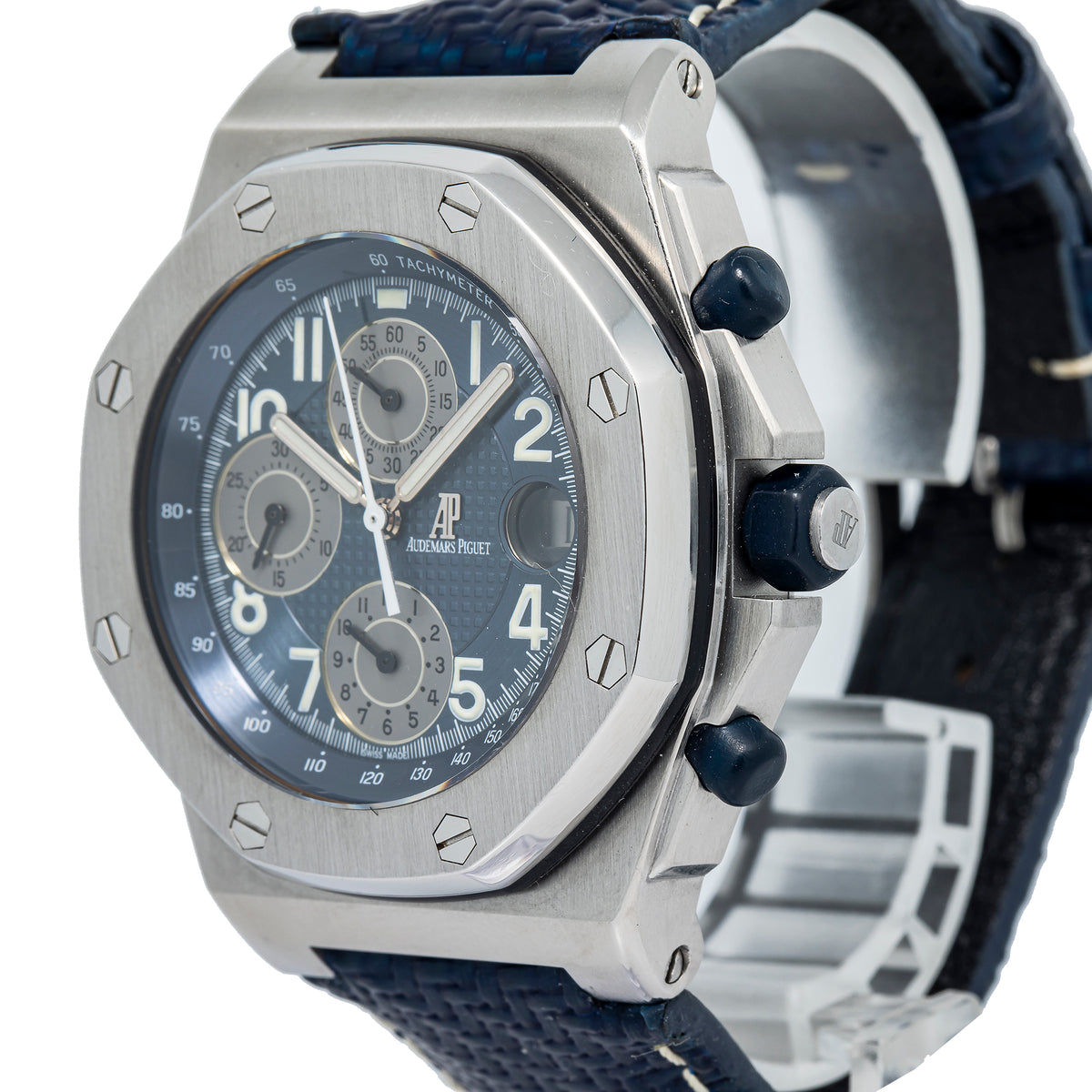 Audemars Piguet Royal Oak Offshore Chronograph 25770ST Blue Dial Auto 42mm