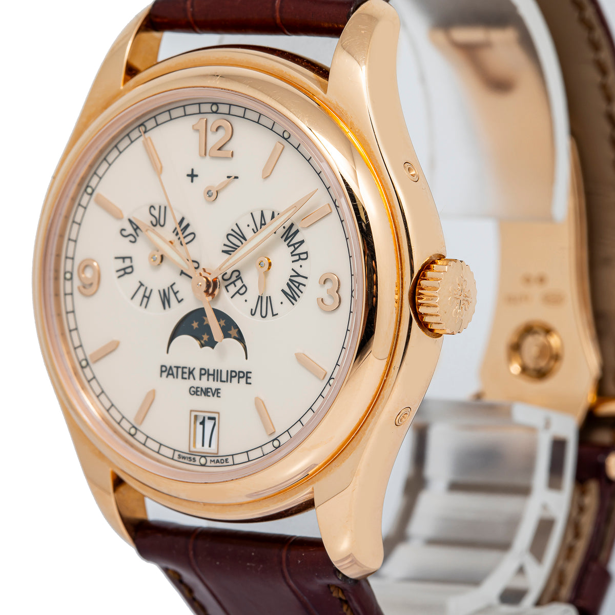 Patek Philippe Annual Calendar 5146R 2021 Box/Paper 18k Rose Moonphase Mens 39mm