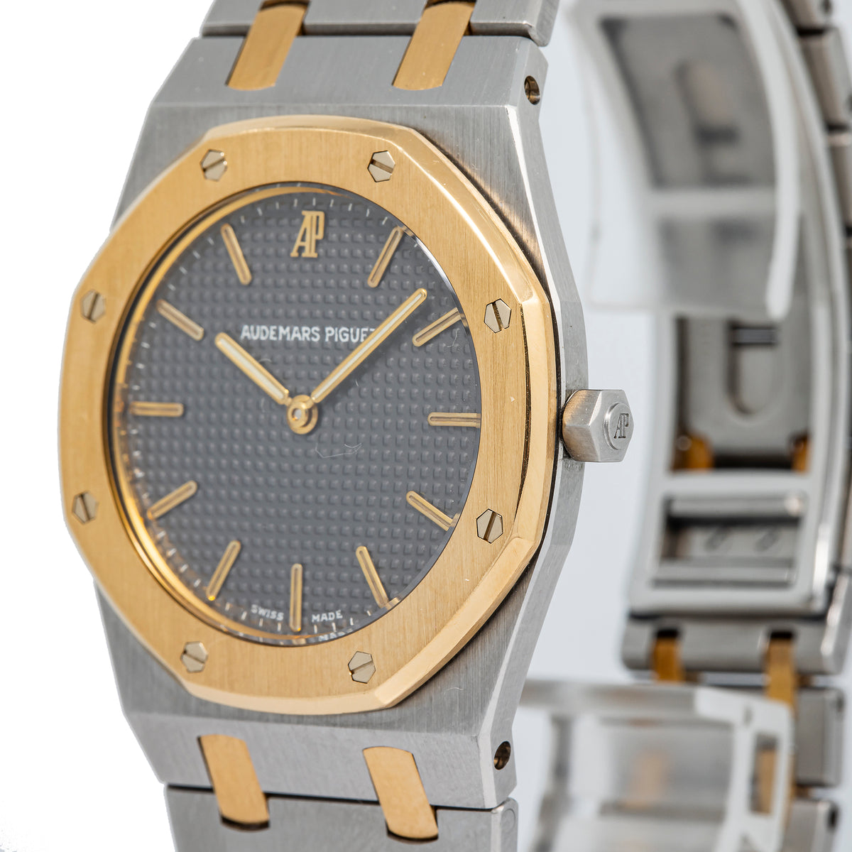 Audemars Piguet Royal Oak 56303SA MINT 18k YG Two Tone Unisex Quartz Watch 33mm