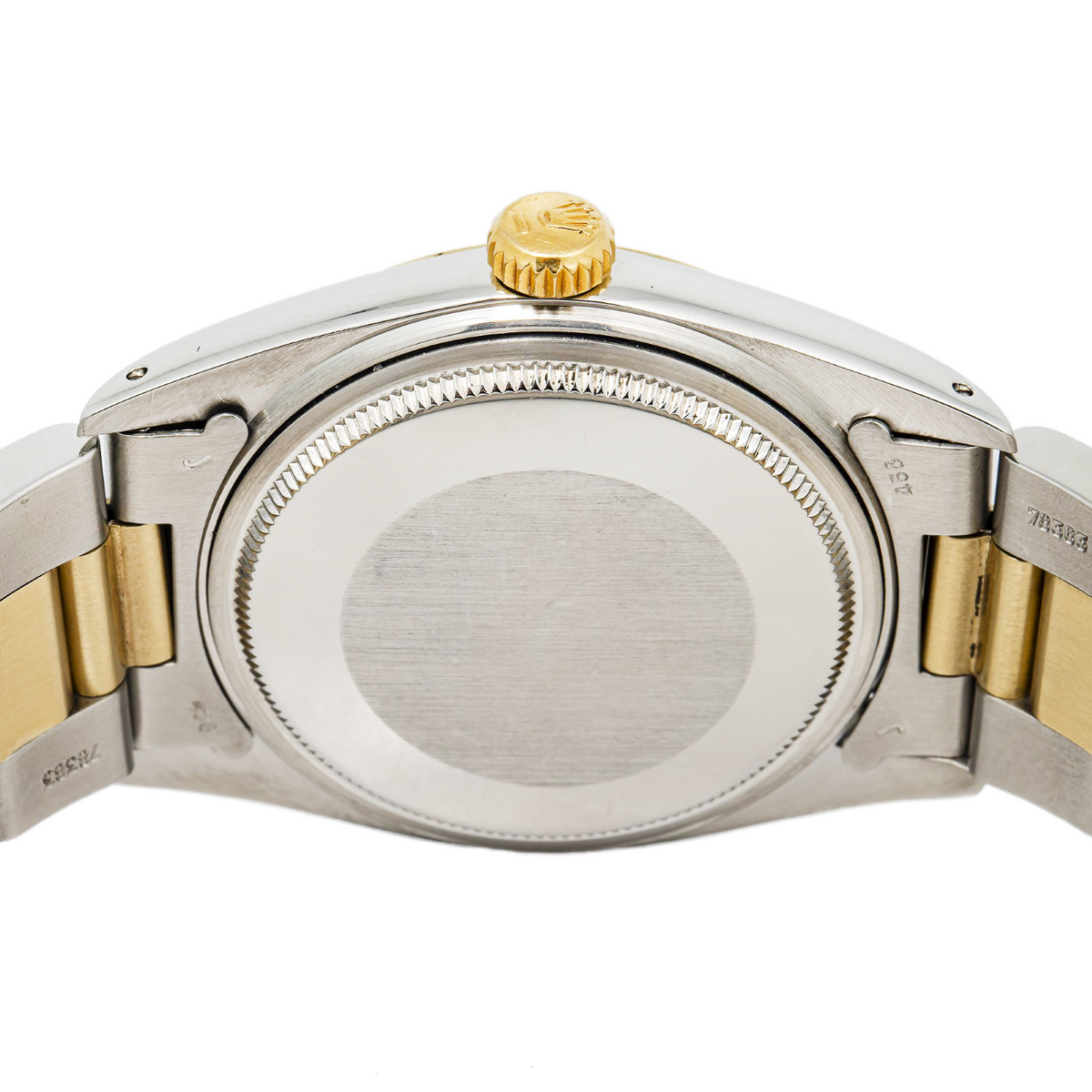 Rolex Datejust 16003 18K Yellow Gold Two Tone Oyster White Dial Auto Unisex 36mm