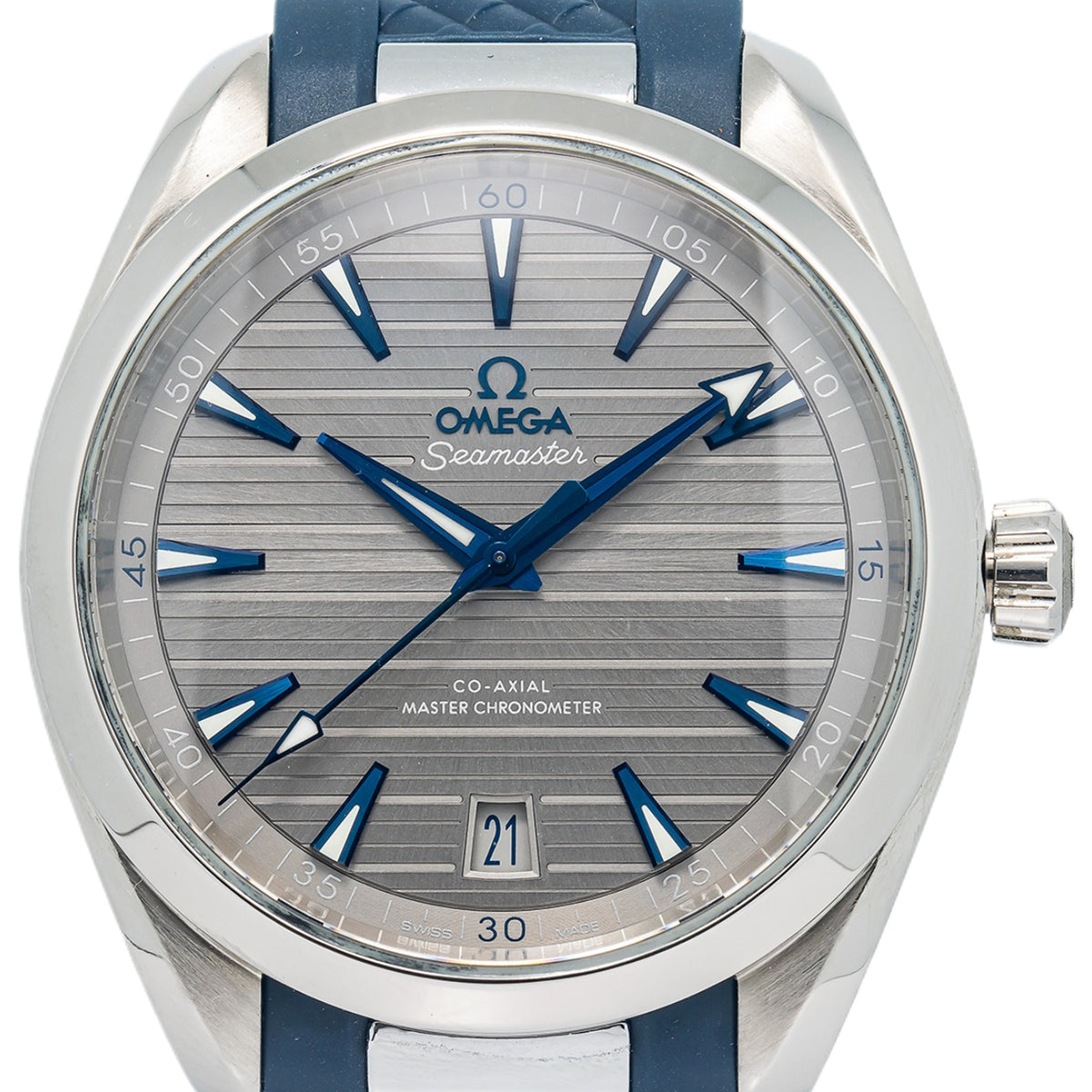 Omega Seamaster Aqua Terra 220.10.41.21.06.001 Stainless Grey Dial Auto Men 41mm