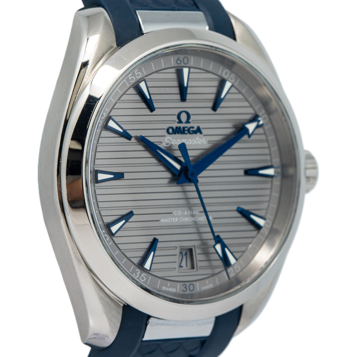 Omega Seamaster Aqua Terra 220.10.41.21.06.001 Stainless Grey Dial Auto Men 41mm