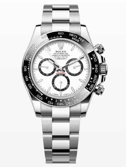 Rolex Daytona 126500LN 2023 NEW COMPLETE White Panda Stainless