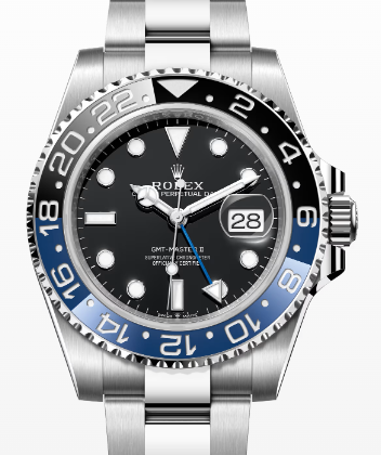 Rolex GMT-Master II 126710BLNR 2023 NEW COMPLETE Batman SS Oyster Auto Men 40mm