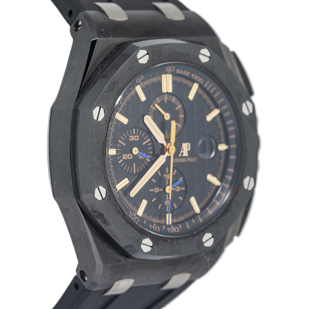 Audemars Piguet Royal Oak Offshore 26405CE W/B&P Ceramic Black Dial Auto 44mm